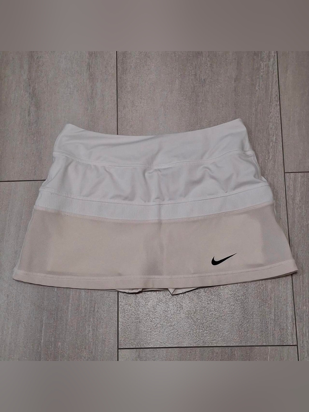 Women's Nike 620846-100 Dri-Fit TENNIS Skirt With Attached Compression Shorts Si